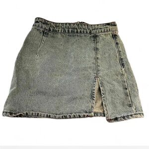 Denim Mini Skirt